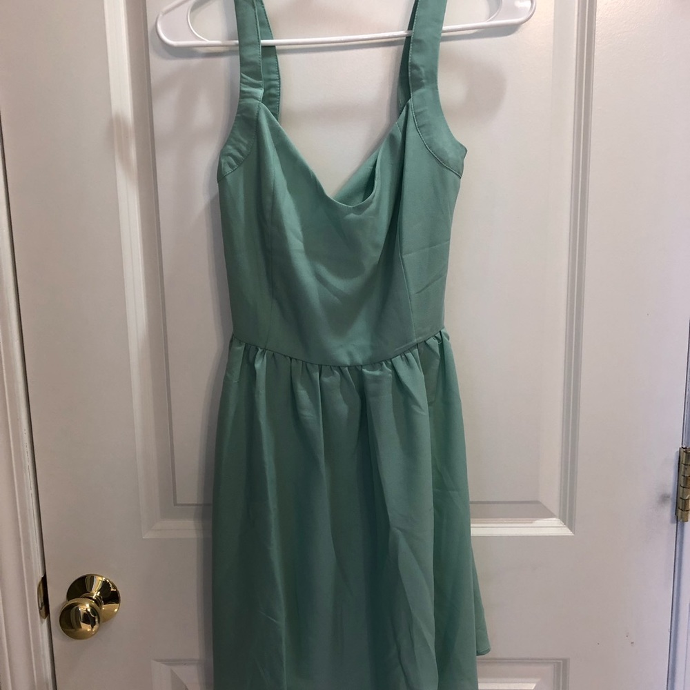 Small Mint Green Bow Dress - Never Worn!!!